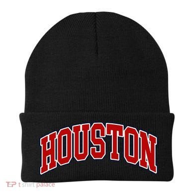 Houston Texas Throwback Design Print Htown Classic Beanie