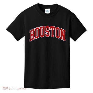 Houston Texas Throwback Design Print Htown Classic Kids T-Shirt