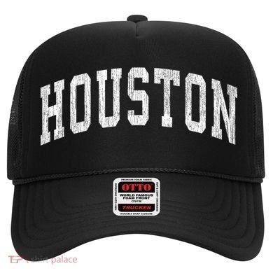 Houston Texas Tx Vintage Athletic Sports Design Hat