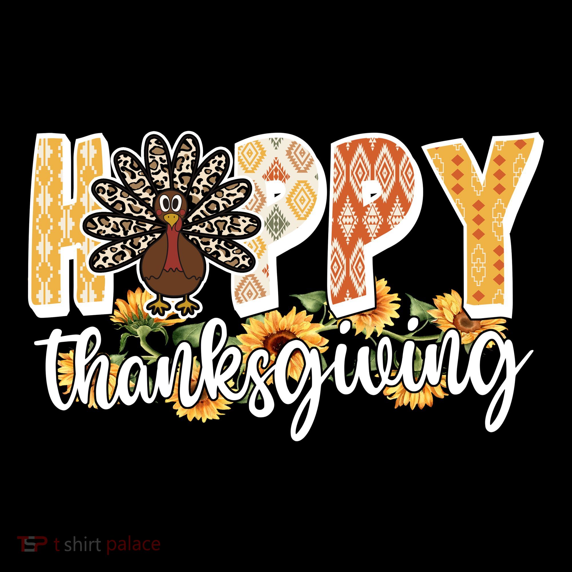 Happy Thanksgiving Turkey Cute Holiday Backpack