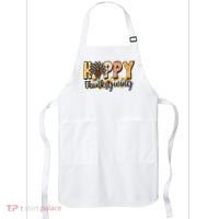 Happy Thanksgiving Turkey Cute Holiday Apron thumb 0