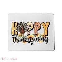 Happy Thanksgiving Turkey Cute Holiday Mousepad thumb 0