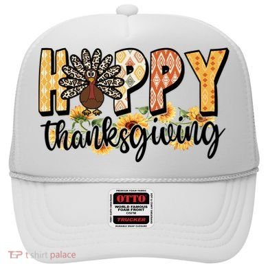 Happy Thanksgiving Turkey Cute Holiday Hat