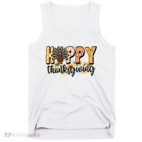 Happy Thanksgiving Turkey Cute Holiday Tank Top thumb 0