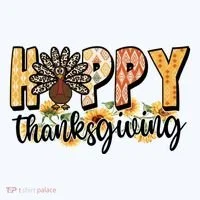 Happy Thanksgiving Turkey Cute Holiday Women's T-Shirt thumb 6
