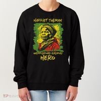 Harriet Tubman Underground Railroad Hero Black History Women's Sweatshirt thumb 0