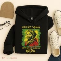 Harriet Tubman Underground Railroad Hero Black History Hoodie thumb 4