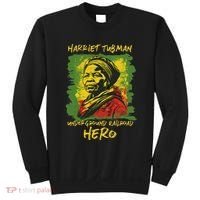 Harriet Tubman Underground Railroad Hero Black History Sweatshirt thumb 0