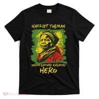 Harriet Tubman Underground Railroad Hero Black History T-Shirt thumb 0