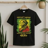 Harriet Tubman Underground Railroad Hero Black History T-Shirt thumb 2