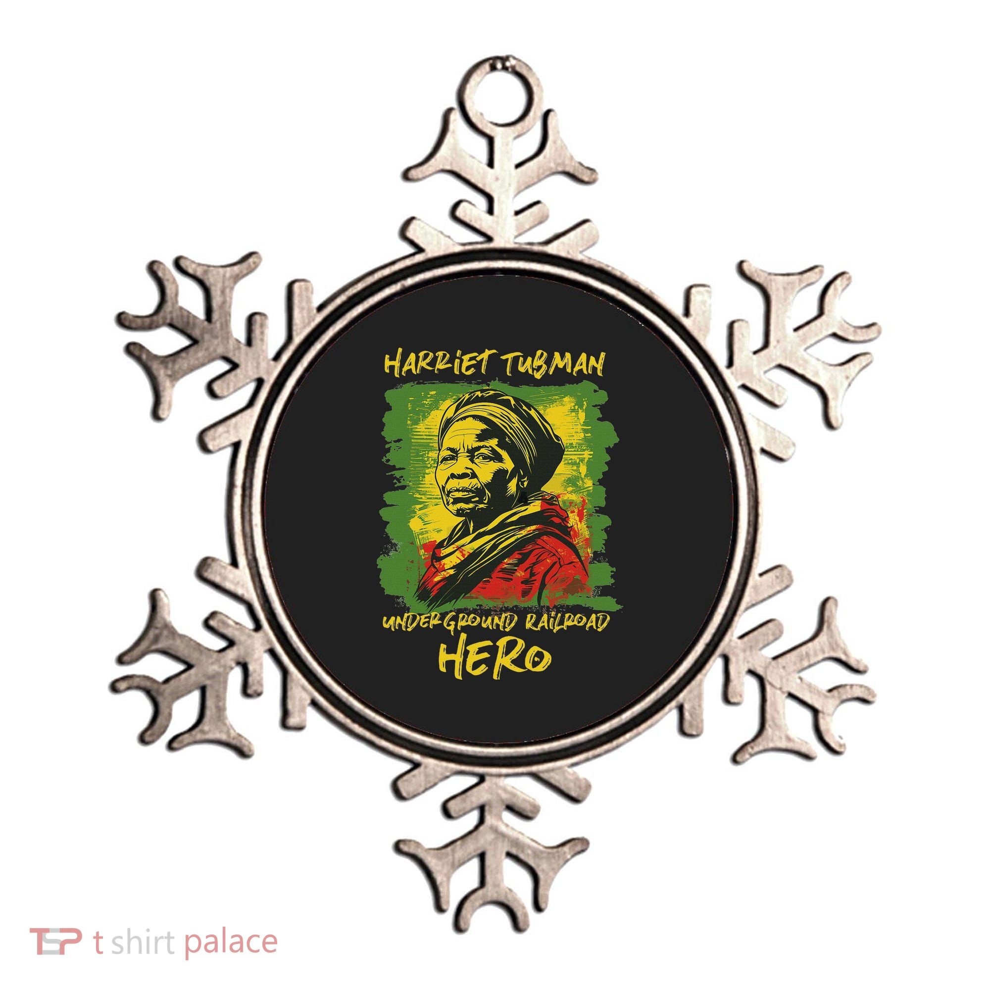 Harriet Tubman Underground Railroad Hero Black History Ornament