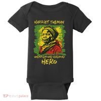 Harriet Tubman Underground Railroad Hero Black History Baby Bodysuit thumb 0
