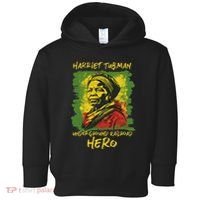 Harriet Tubman Underground Railroad Hero Black History Toddler Hoodie thumb 0