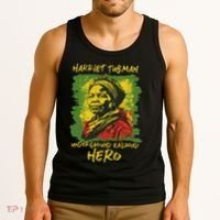 Harriet Tubman Underground Railroad Hero Black History Tank Top thumb 3