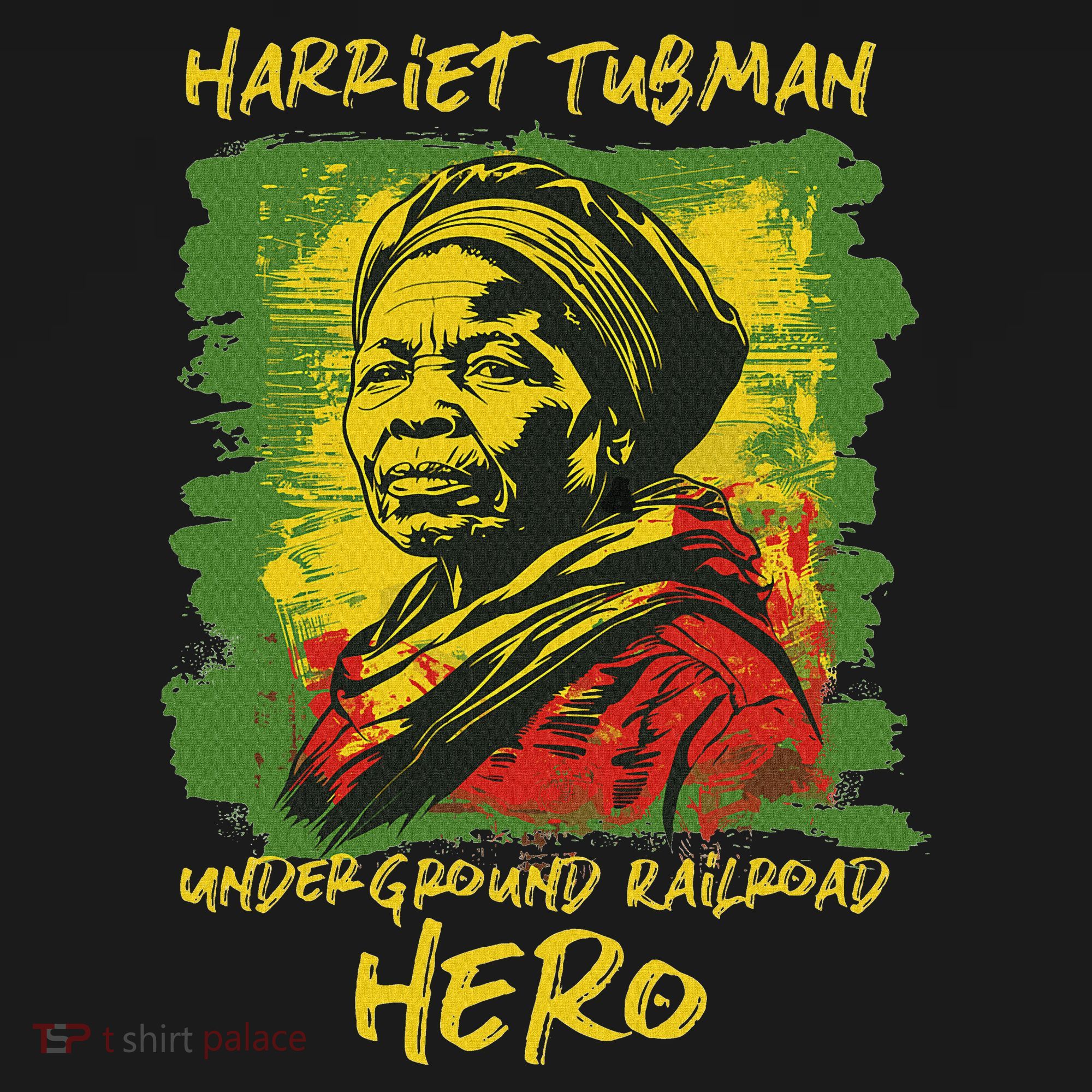 Harriet Tubman Underground Railroad Hero Black History Tank Top