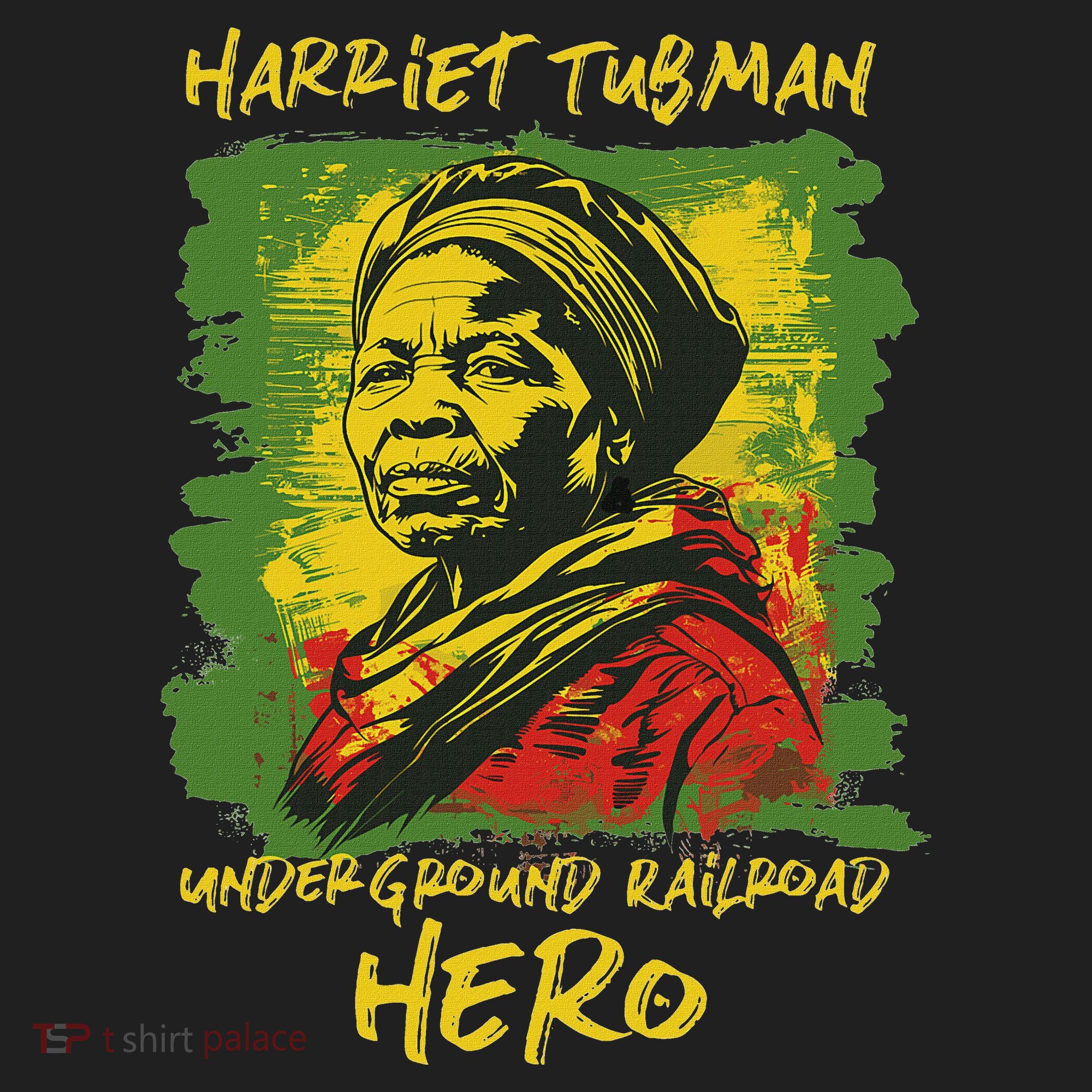 Harriet Tubman Underground Railroad Hero Black History Zone Performance Long-Sleeve T-Shirt