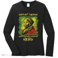 Harriet Tubman Underground Railroad Hero Black History Women's Long Sleeve Shirt thumb 0