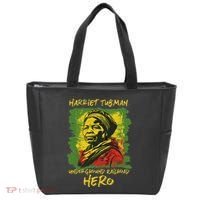 Harriet Tubman Underground Railroad Hero Black History Tote Bag thumb 0