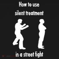 How To Use Silent Treatment In Street Fight Ornament thumb 1