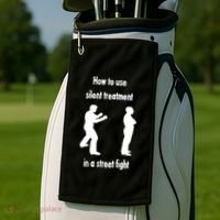 How To Use Silent Treatment In Street Fight Golf Towel thumb 2