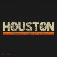 Houston Texas Vintage Retro Stars Souvenir T-Shirt thumb 7