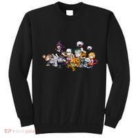 Halloween Team Villains Monster Crew Sweatshirt thumb 0