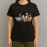 Halloween Team Villains Monster Crew T-Shirt thumb 4