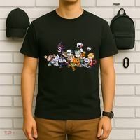 Halloween Team Villains Monster Crew T-Shirt thumb 6