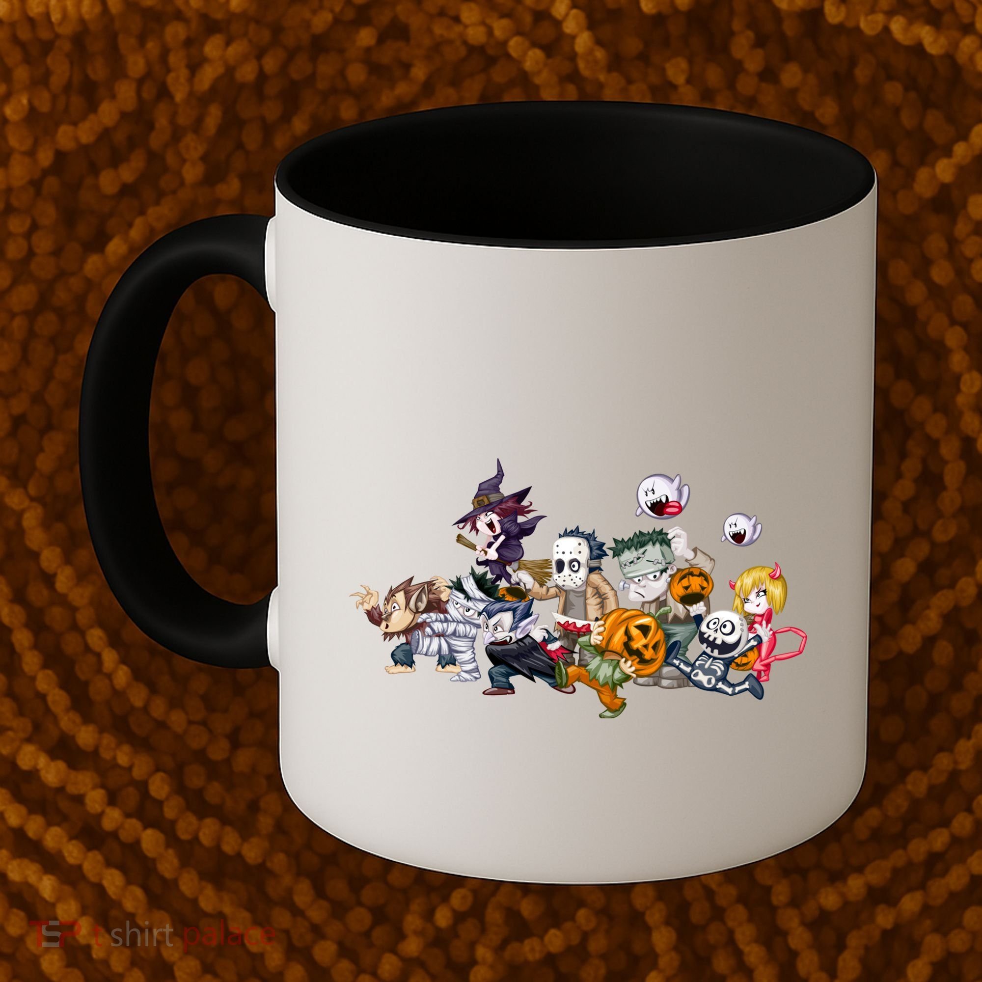 Halloween Team Villains Monster Crew Coffee Mug