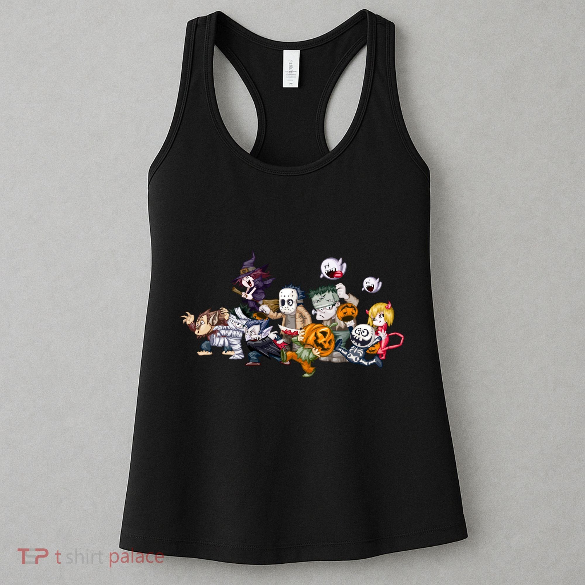 Halloween Team Villains Monster Crew Women's Tank Top