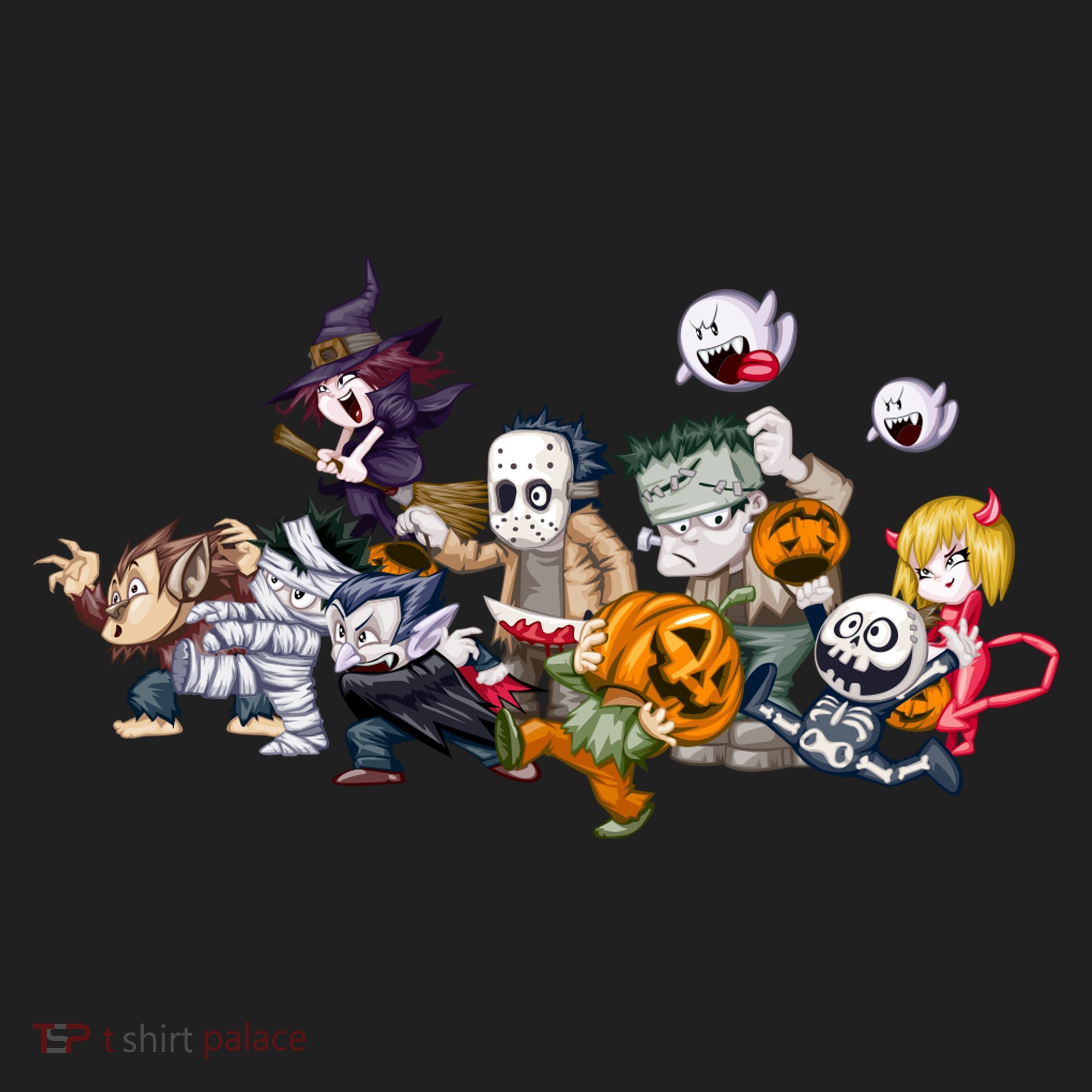 Halloween Team Villains Monster Crew Hat