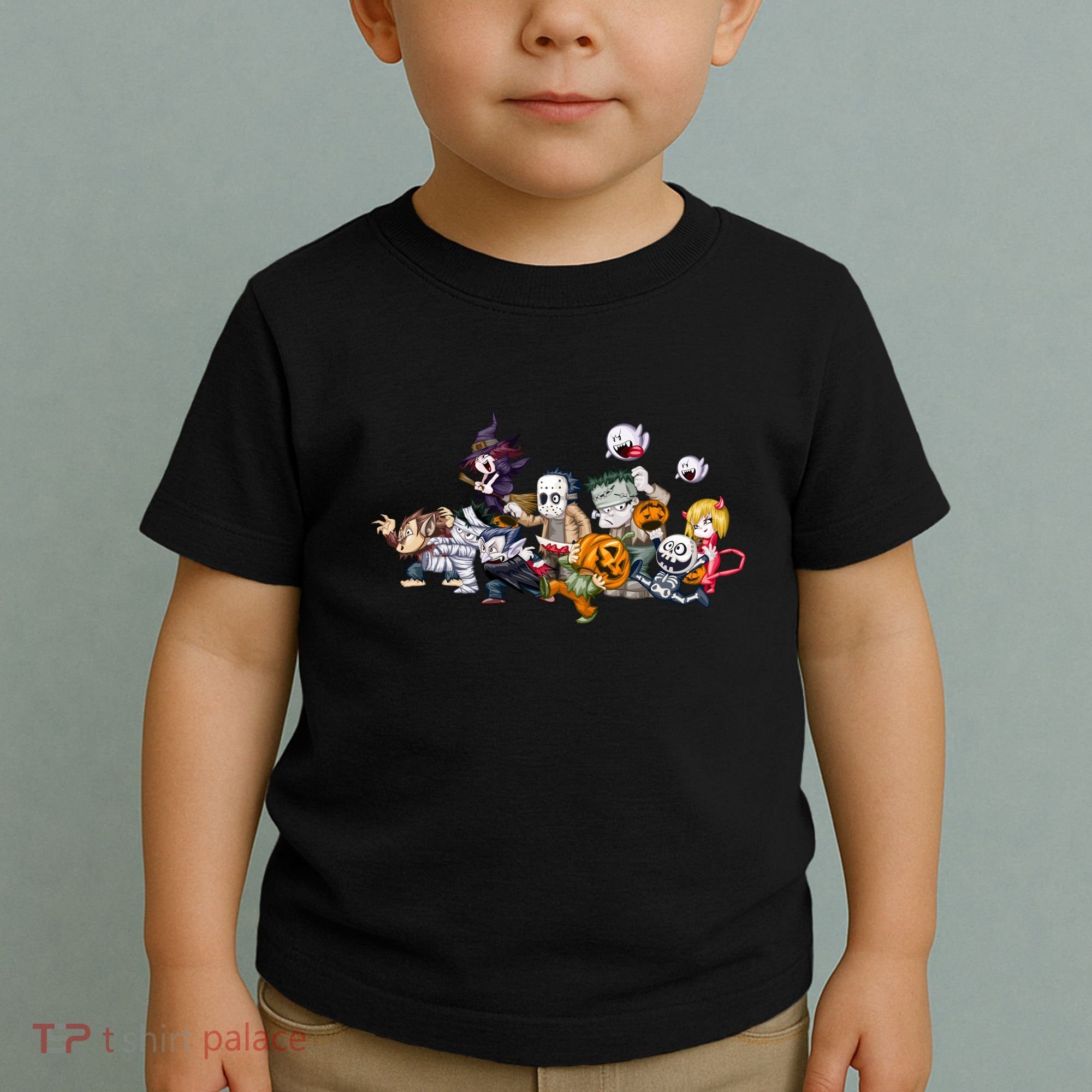 Halloween Team Villains Monster Crew Toddler T-Shirt