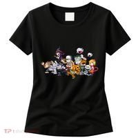 Halloween Team Villains Monster Crew Women's T-Shirt thumb 0