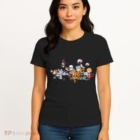 Halloween Team Villains Monster Crew Women's T-Shirt thumb 4