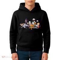 Halloween Team Villains Monster Crew Kids Hoodie thumb 4
