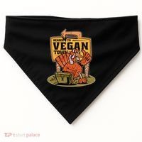Headed To Vegan Town Chicken USA-Made Doggie Bandana thumb 0