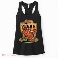 Headed To Vegan Town Chicken Women's Tank Top thumb 0