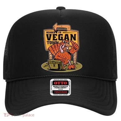 Headed To Vegan Town Chicken Hat