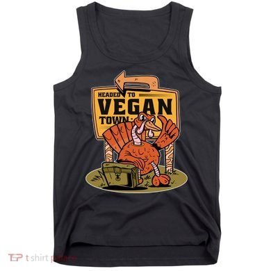 Headed To Vegan Town Chicken Tank Top