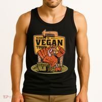 Headed To Vegan Town Chicken Tank Top thumb 3