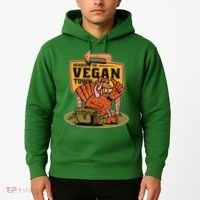 Headed To Vegan Town Chicken Hoodie thumb 2