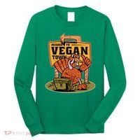 Headed To Vegan Town Chicken Long Sleeve Shirt thumb 0