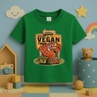 Headed To Vegan Town Chicken Toddler T-Shirt thumb 3