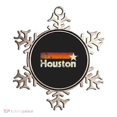 Houston Texas Vintage Houston Stripes Strong Old 70s 80s 90s Ornament