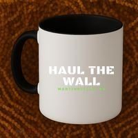 Haul The Wall Martinsville Stock Car Racing Coffee Mug thumb 2