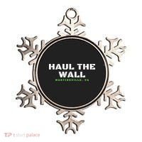 Haul The Wall Martinsville Stock Car Racing Ornament thumb 0