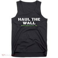Haul The Wall Martinsville Stock Car Racing Tank Top thumb 0