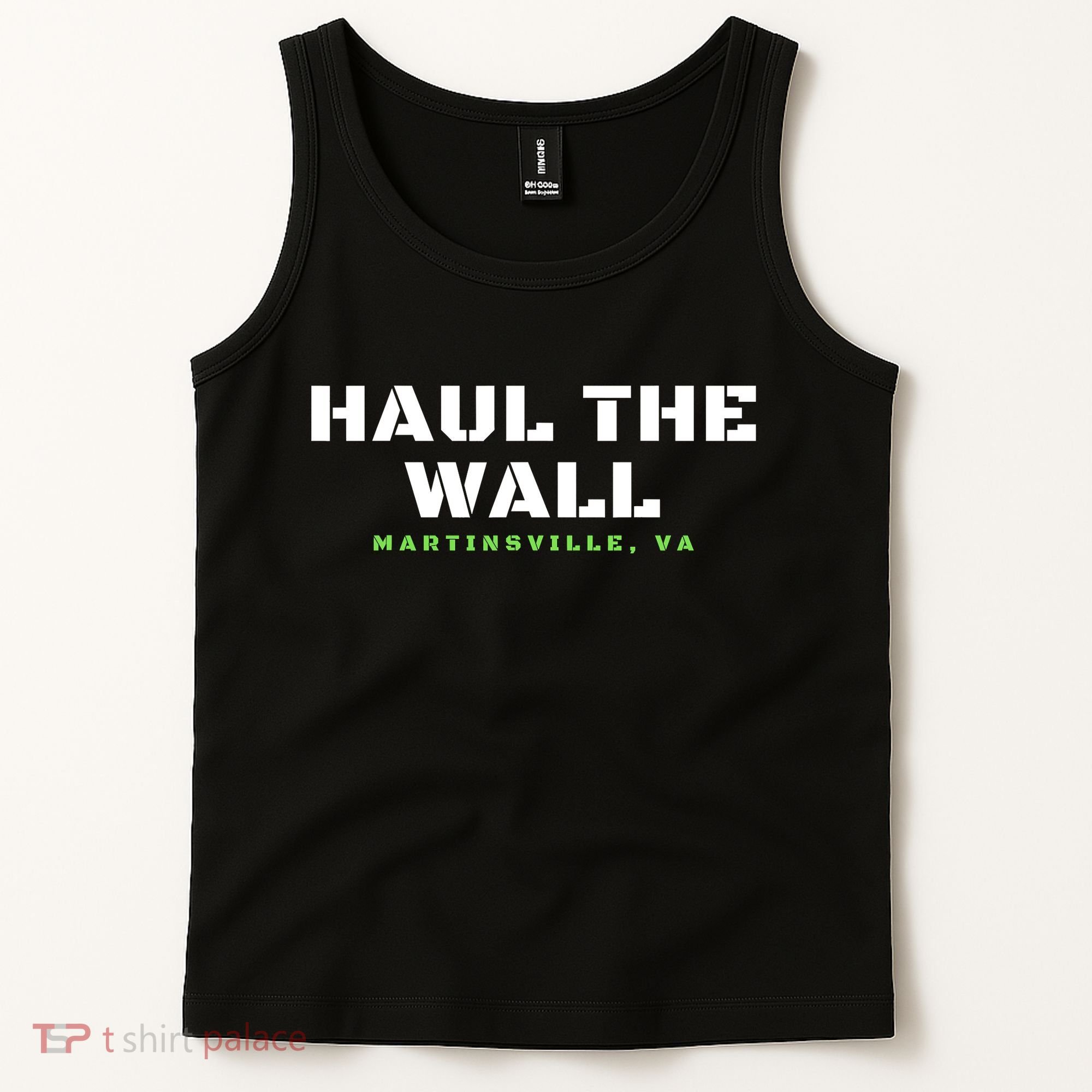 Haul The Wall Martinsville Stock Car Racing Tank Top