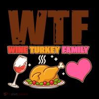 Holiday Time WTF Wine Turkey Family Coffee Mug thumb 5