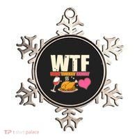 Holiday Time WTF Wine Turkey Family Ornament thumb 0